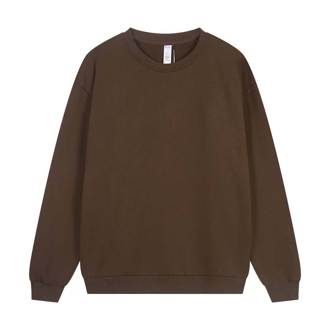 Brown sweatshirt on a white background