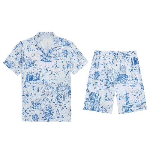 VL Men's Luxury Short Sleeve Set