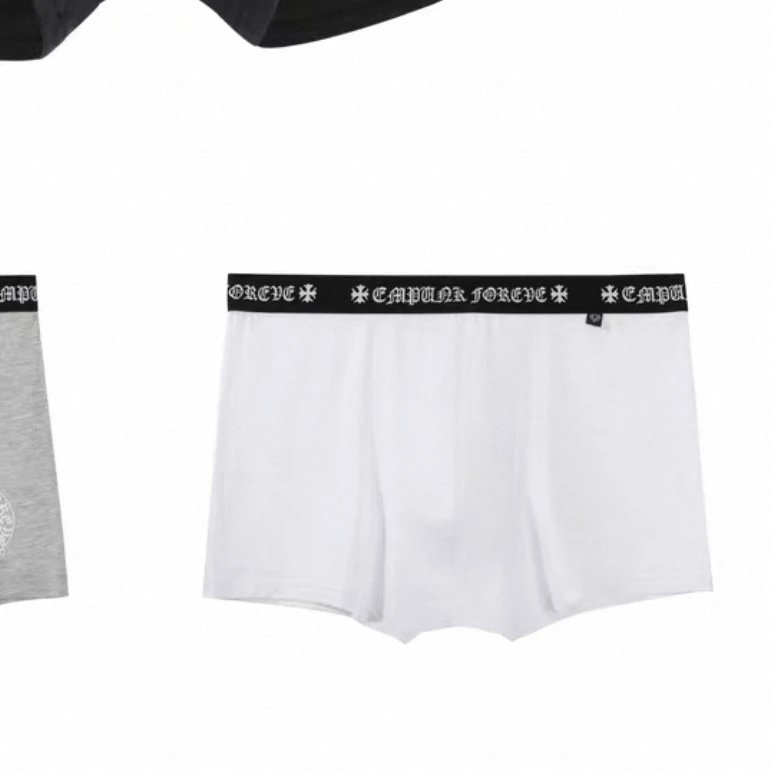 White boxer briefs with a black elastic waistband featuring the brand name 'FORENE' in white text, shown on a plain white background.